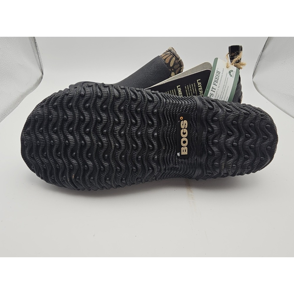 Bogs Urban Walker Black Womens Size 7 Slip On Waterproof Garden Shoes NWT - Picture 11 of 12